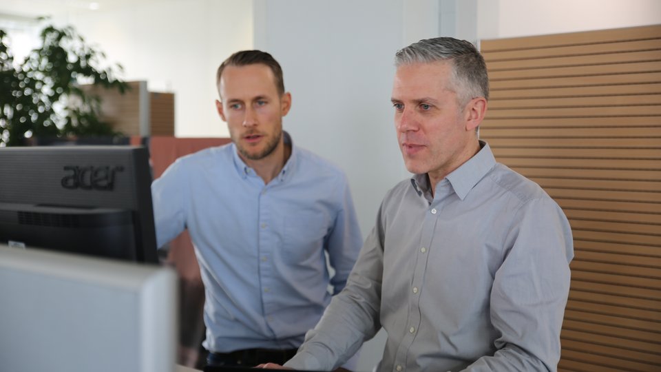 Oliver Berger und Marc Köster