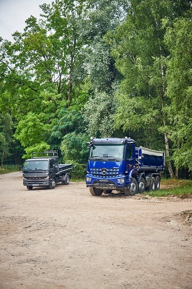 Mercedes-Benz Trucks: Baupower auf jedem Terrain