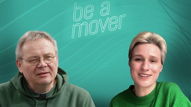„Allein unter Männern“ – Der neue „be a mover talk“ mit Olympiasiegerin & IOC-Kommissionsmitglied Britta Heidemann und Jörg Howe