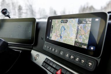 Transport Vähälä - Winterfahrerprobung Finnland