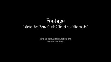 GenH2 Truck Footage Publicroads