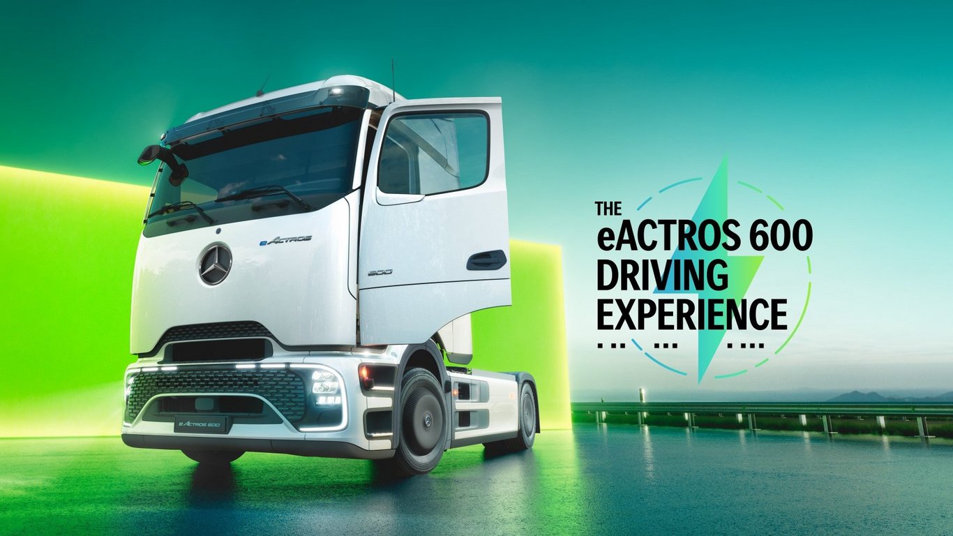 Visual Mercedes-Benz eActros 600 Driving Experience