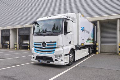 Progress report from Mercedes-Benz Trucks: eActros electric truck successfully tested by customers for over a year