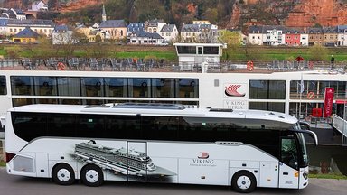 16 neue Setra Reisebusse für Kreuzfahrtpassagiere