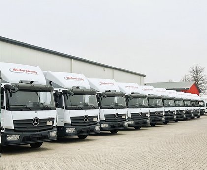 Wucherpfenning & Krohn GmbH expands its fleet with 40 customized Mercedes-Benz Atego vehicles