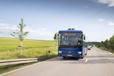 Driving Experience: The new Mercedes-Benz Intouro and Sprinter Minibuses, Ulm/Germany, June 2021