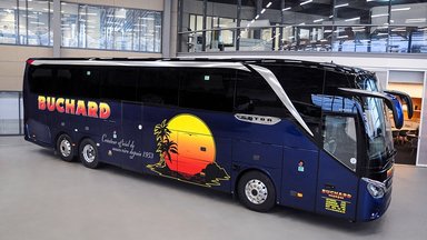 Four Setra Touring Coaches Handed Over to Buchard Voyages