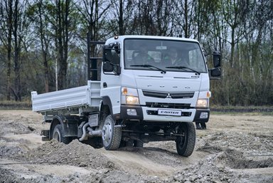 Daimler Nutzfahrzeuge auf der Bauma vom 8. – 14. April 2019 in München