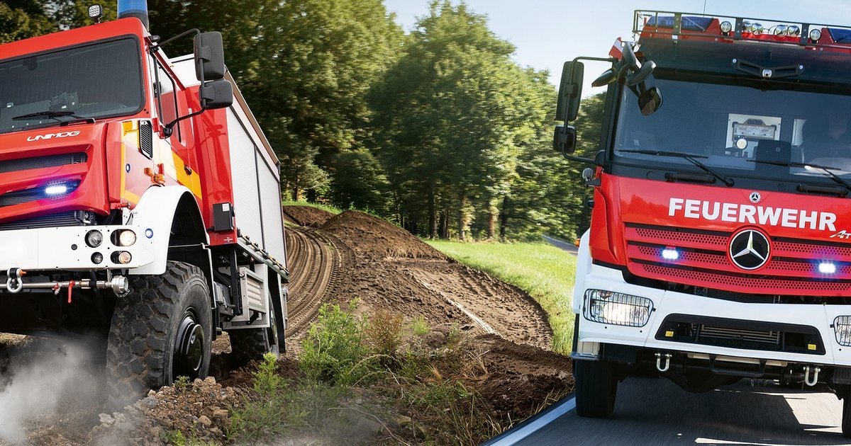 RETTmobil 2026: Daimler Truck showcases the Unimog U 5023 for demanding operations and the Atego LF 10