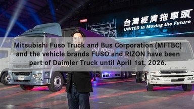 FUSO launches the new Euro VI-compliant lineup for the Taiwanese market, achieves 30 consecutive years of market dominance