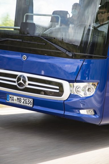 Driving Experience: The new Mercedes-Benz Intouro and Sprinter Minibuses, Ulm/Germany, June 2021