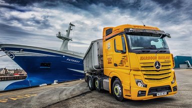 „Harbour Haulage“ hat mit dem neuen Mercedes-Benz Actros L einen guten Fang gemacht