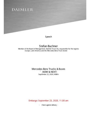 Speech Stefan Buchner