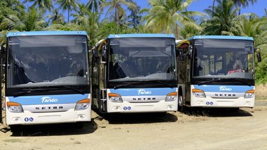 Regular service operations in the South Pacific