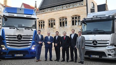 Mercedes-Benz Trucks sets up central logistics hub for the global supply of spare parts in Halberstadt, Saxony-Anhalt