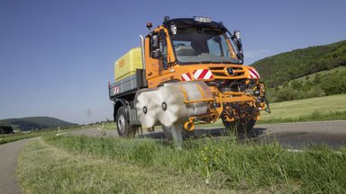 Frühjahrsputz mit Unimog