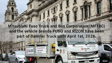 FUSO eCanter delivers gas bottles in London’s Ultra Low Emission Zone (ULEZ)