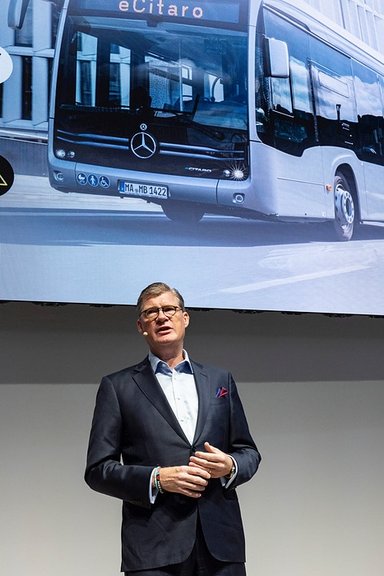Daimler Buses auf der busworld 2023 in Brüssel
