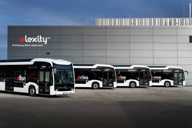 Emil, Edith und Elton in Hamburg: Verkehrsbetriebe  Hamburg-Holstein stehen mit 16 eCitaro unter Strom