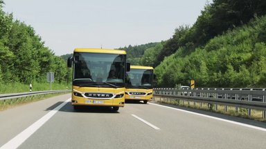 Pressefahrt Schwäbisch Gmünd: Setra MultiClass 500 LE