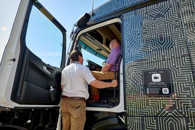 eActros 600 Driving Experience - Event Pictures