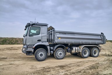 Daimler Nutzfahrzeuge auf der Bauma vom 8. – 14. April 2019 in München