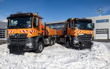 Mercedes-Benz Trucks liefert die ersten 51 von 109  Mercedes-Benz Arocs an die Autobahn GmbH des Bundes aus