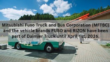 Phantasie auf vier Rädern Mobile Bibliothek auf Basis des FUSO Canter versorgt Gemeinden um Fukushima mit Lesestoff