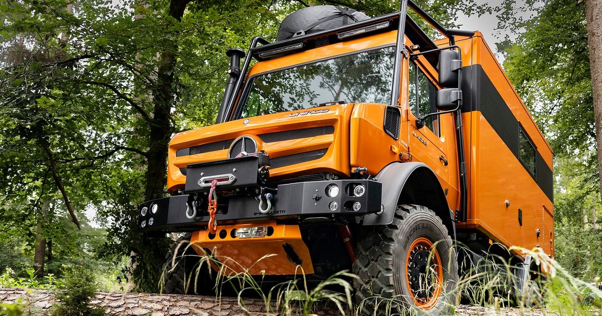 unimogu専用 Unimog and Arocs ready for offroad adventures: From Bad Kissingen