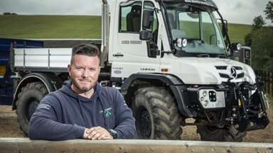 Luke Finney schwört auf Unimog