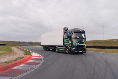 Mercedes-Benz Trucks aims to win a GUINNESS WORLD RECORDS™ title with eActros 600