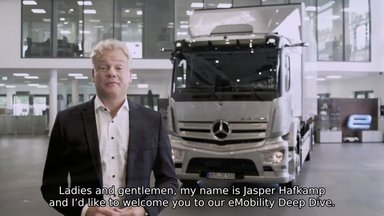 ENGLISH: The Mercedes-Benz eActros &amp; e-Mobility at DB Schenker