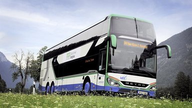 Mit dem Setra stressfrei in die Berge