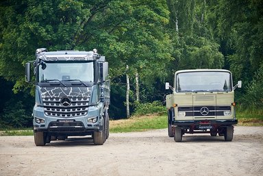 Mercedes-Benz Trucks: Baupower auf jedem Terrain