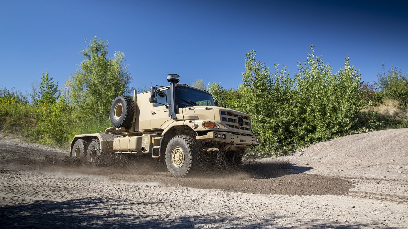 Gebaut für logistische und taktische Herausforderungen: Mercedes