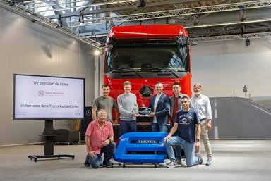 Five Mercedes-Benz eActros 600 in operation, the next five to follow: Nanno Janssen haulage company will only rely on electric trucks in the future