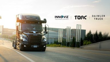 Daimler Truck und Torc Robotics wählen Innoviz Technologies als LiDAR-Partner für die Serienproduktion autonomer Lkw aus