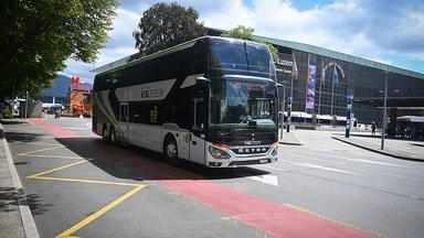 Setra-Tellbus connects the cantons of Lucerne and Uri