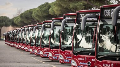 Autoservizi Troiani is now operating a regular service in the outskirts of the Italian capital, Rome, with 40 new Citaro hybrid buses