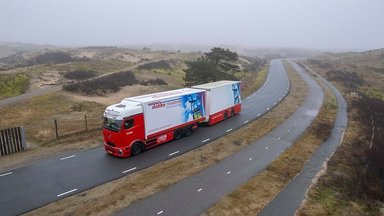 With the eActros 600, Dobbe Transport sets a new benchmark in Benelux long-haul transport