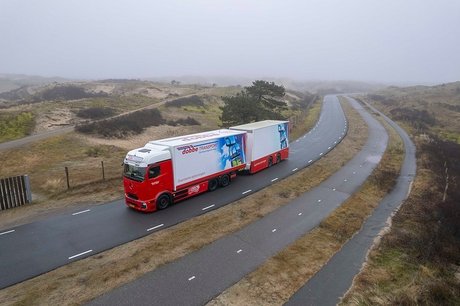 Mit dem eActros 600: Dobbe Transport setzt neuen Maßstab im Benelux-Fernverkehr