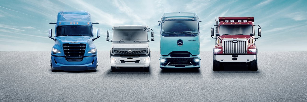 Daimler Truck Brand Range Trucks