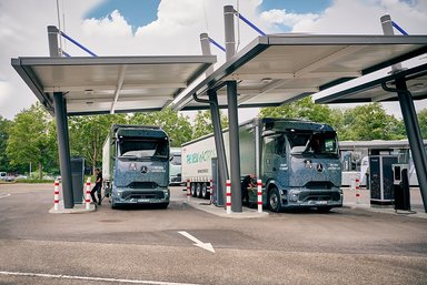 Mercedes-Benz eActros 600 Driving Experience