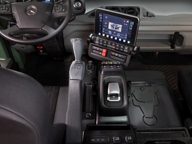 The Unimog for modern agriculture:  three implement carriers at Agritechnica