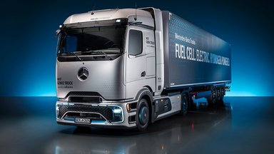 Daimler Truck stellt Mercedes-Benz NextGenH2 Truck vor: Brennstoffzellen-Lkw in Kleinserie für den Kundeneinsatz ab Ende 2026