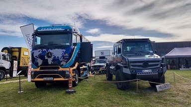 On Two Axles Under the Open Sky: Mercedes-Benz eActros 600 Expedition Vehicle and Several Unimogs at Abenteuer Allrad 2026 