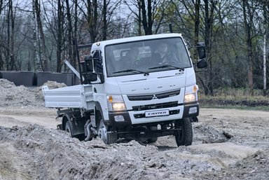 Daimler Nutzfahrzeuge auf der Bauma vom 8. – 14. April 2019 in München