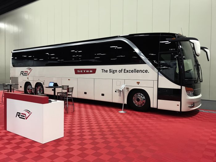 Setra shows US variant of the TopClass in Texas