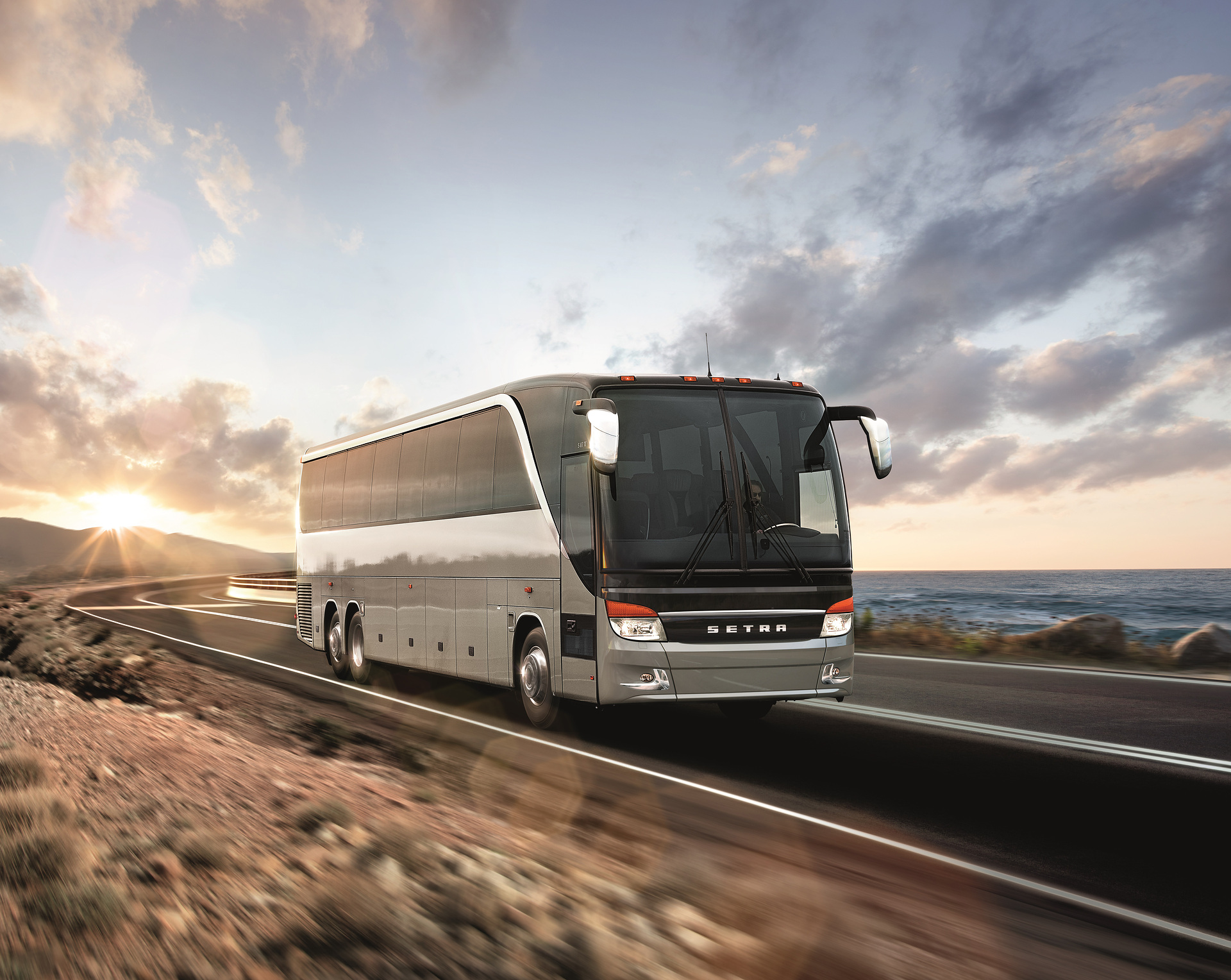 Setra S 417 TC Setra shows US variant of the TopClass in Texas