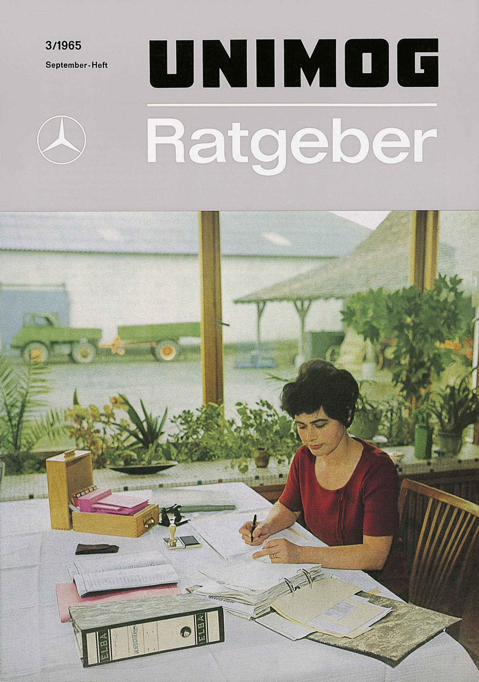 65 Jahre Unimog-Magazin - 1953 erschien die Vorläufer-Version „Unimog Ratgeber“ und richtete sich vor allem an die landwirtschaftliche Klientel. Die Zeitschrift für Kunden und Interessenten entwickelte sich weiter über das „Unimog Journal“ zum heutigen Unimog Magazin. Vom „Unimog Ratgeber“ zum „Unimog Magazin“: 65 Jahre Unimog Magazin